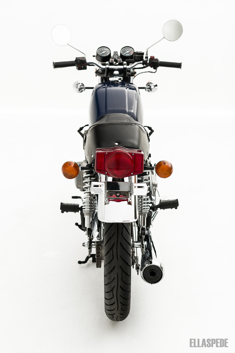 8164807 Honda CB 400 F Four 1977 JMT Replacement Horn Blk/Red
