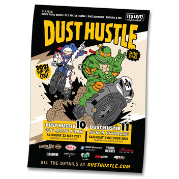 Dust Hustle 2021 Event Poster