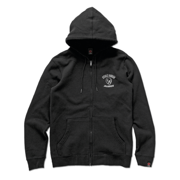 Cycle Squad Black Zip Hoodie