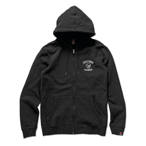Cycle Squad Black Zip Hoodie [Size: Small]