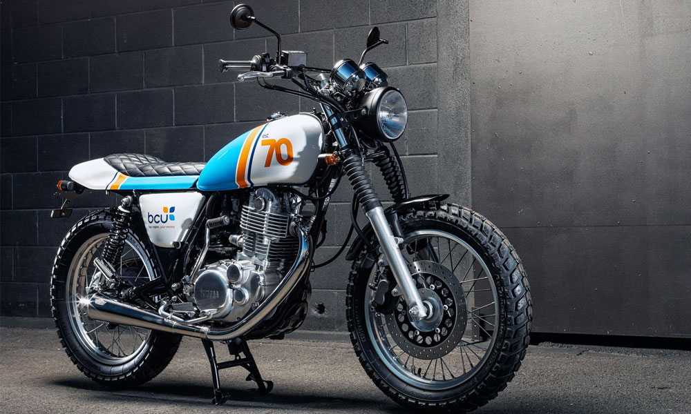 Our latest: Yamaha SR400 Tracker